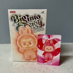 NEW Labubu Big into Energy Series: Love-Red